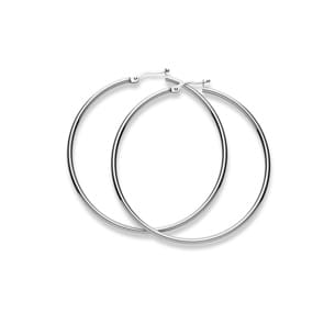Kreolen 750/18 K Weissgold Ø 54mm
