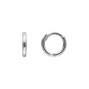 Kreolen 750/18 K Weissgold Ø 8mm