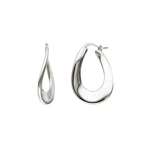 Créoles Argent 925 electroformée