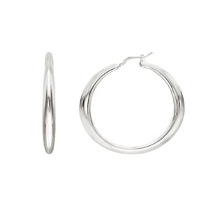 Kreolen 925 Silber galvanisiert