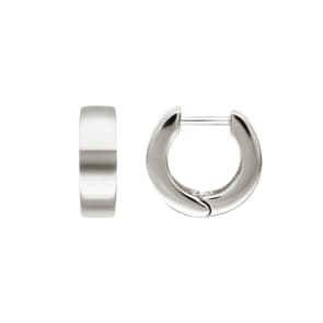 Kreolen 925 Silber rhodiniert