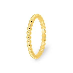 Kugelring 750/18 K Gelbgold