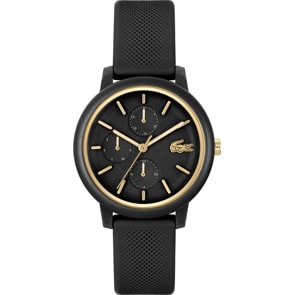 Lacoste 12.12 Day Date  Lady Schwarz