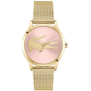 Lacoste Crocodelle Goldig / Rosa
