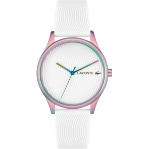 Lacoste Falda Weiss / Rainbow