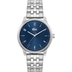 Lacoste Lisbon Silbrig / Blau