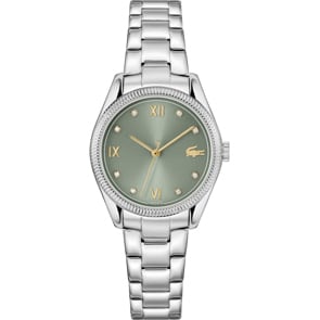 Lacoste Parisienne 30mm Silbrig / Grün