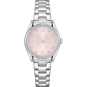 Lacoste Parisienne 30mm Silbrig / Rosa