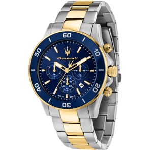 Maserati Competizione Chronograph Bicolor / Blau