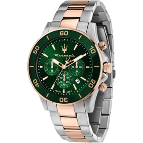 Maserati Competizione Chronograph Bicolor / Grün