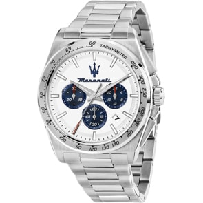 Maserati Velocita Chronograph Silbrig