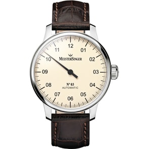 MeisterSinger N°03 Ivoire Ø 43mm