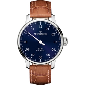 MeisterSinger N°03 Bleu soleillé Ø 43mm