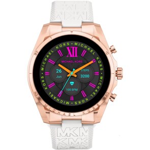 Michael Kors Access Bradshaw Gen 6 Smartwatch HR Weiss / Rosé