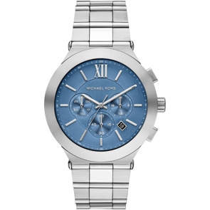 Michael Kors Billie Chronograph Silbrig / Blau