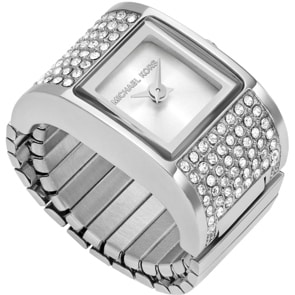 Michael Kors Darrington Ring Watch Silbrig
