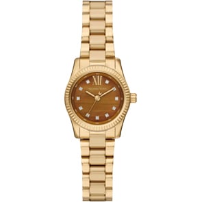 Michael Kors Lexington Goldig / Braun 26mm