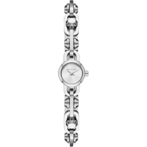 Michael Kors Mini Astor Link Silbrig