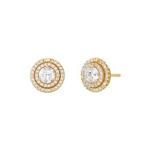 Michael Kors Clous d'oreilles Brilliance Argent 925 Plaqué or