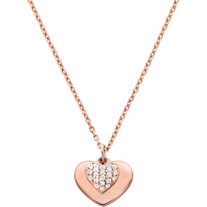 Michael Kors Kette Love 925 Silber rosé vergoldet
