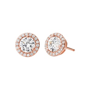 Michael Kors Ohrstecker 925 Silber rosé vergoldet