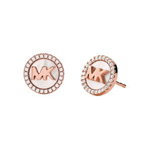 Michael Kors Clous d'oreilles argent 925 plaqué or rosé
