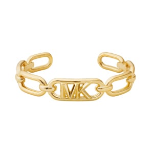 Michael Kors Armreif Statement Link Messing vergoldet
