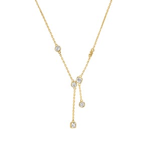 Michael Kors Premium Collier Brilliance 925 Silber vergoldet