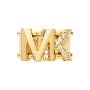 Michael Kors Damenring Messing vergoldet