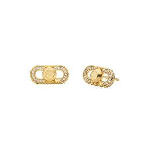 Michael Kors Ohrstecker Astor Link 925 Silber vergoldet