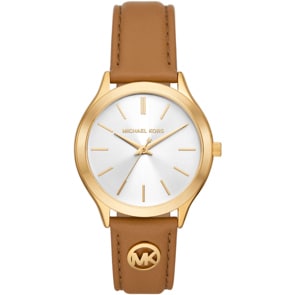 Michael Kors Slim Runway Goldig / Braun