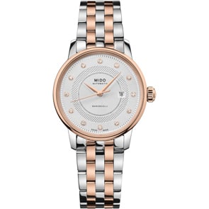 Mido Baroncelli II Lady Signature Diamonds Automatik Bicolor