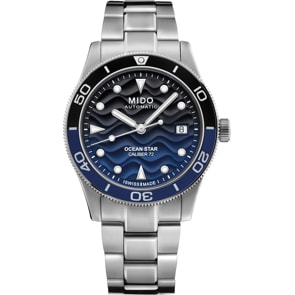 Mido Ocean Star 39 Automatik Blau