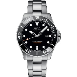 Mido Ocean Star Diver 600 Chronometer Si Schwarz