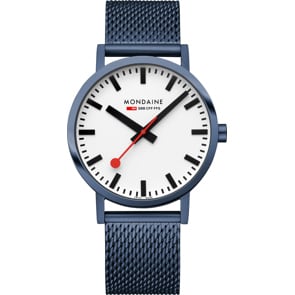Mondaine Classic Blau 40mm