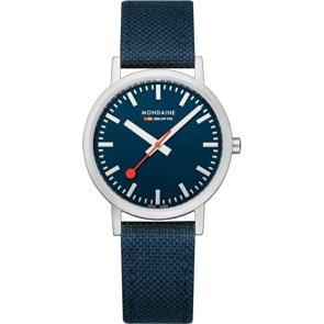 Mondaine Classic Blau Ø36