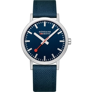 Mondaine Classic Blau Ø40