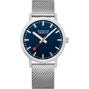 Mondaine Classic Blau Ø40