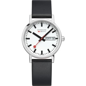 Mondaine Classic Day Date Vegan Ø36