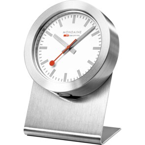 Mondaine Magnet-Küchenuhr Silbrig