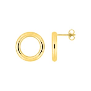 Ohrhänger 375/9 K Gelbgold Ø 14mm