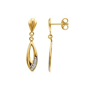 Ohrhänger 750/18 K Gelbgold