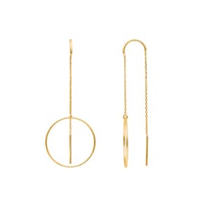 Ohrhänger 750/18 K Gelbgold