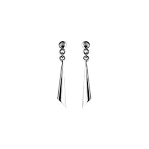Ohrhänger 925 Silber rhodiniert 22mm