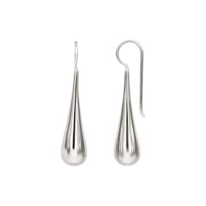 Ohrhänger 925 Silber galvanisiert, Tropfen
