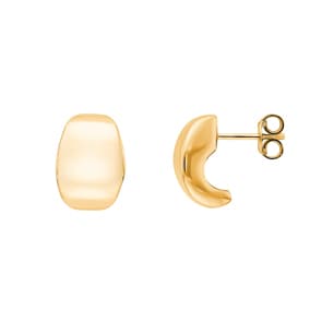 Ohrringe 750/18 K Gelbgold galvanisiert
