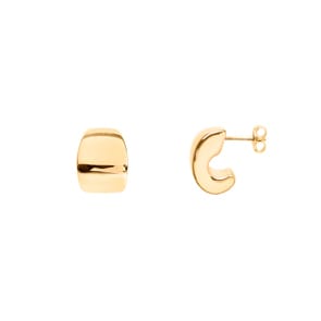 Ohrringe 750/18 K Gelbgold galvanisiert
