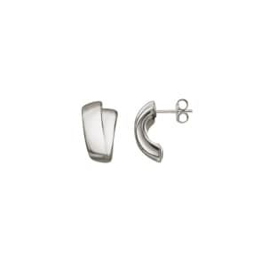 Ohrringe 750/18 K Weissgold galvanisiert