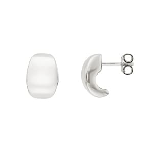 Ohrringe 750/18 K Weissgold galvanisiert