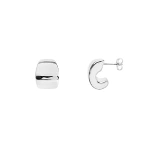 Ohrringe 750/18 K Weissgold galvanisiert
